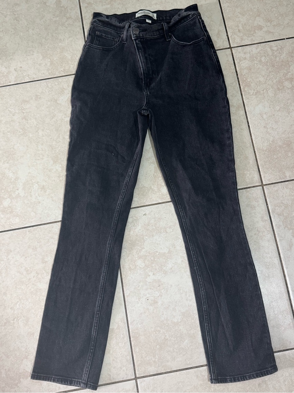 Abercrombie & Fitch Black High-Rise Women's Jeans